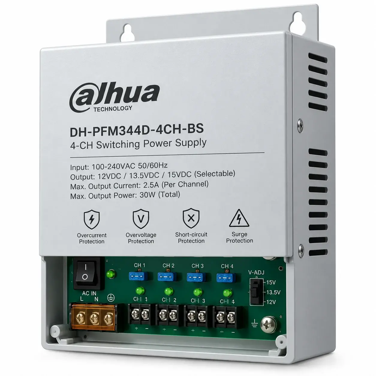 Dahua DH-PFM344D-4CH-BS 4-channel switching power supply