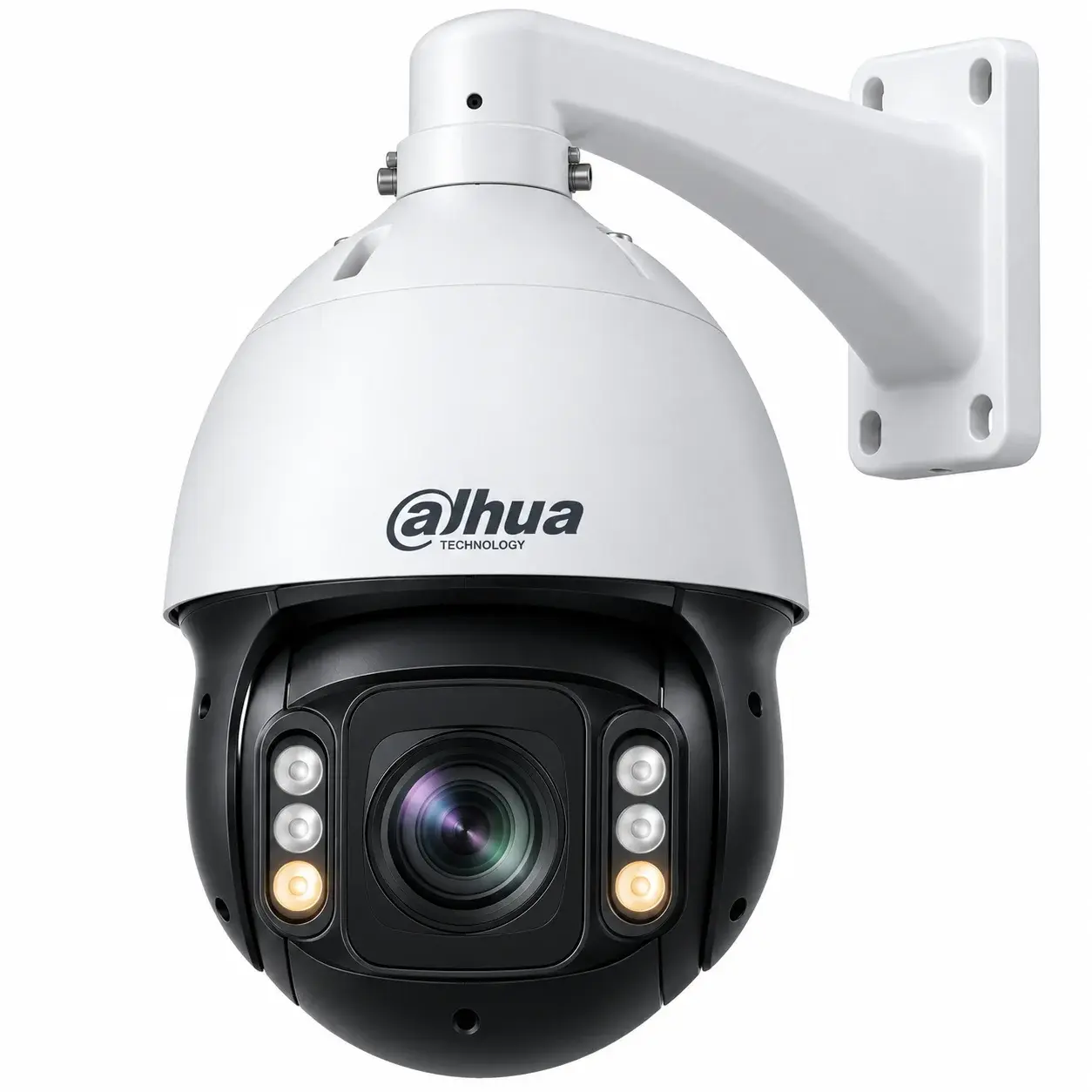 Dahua PTZ camera with illuminator arrays either side of the lens